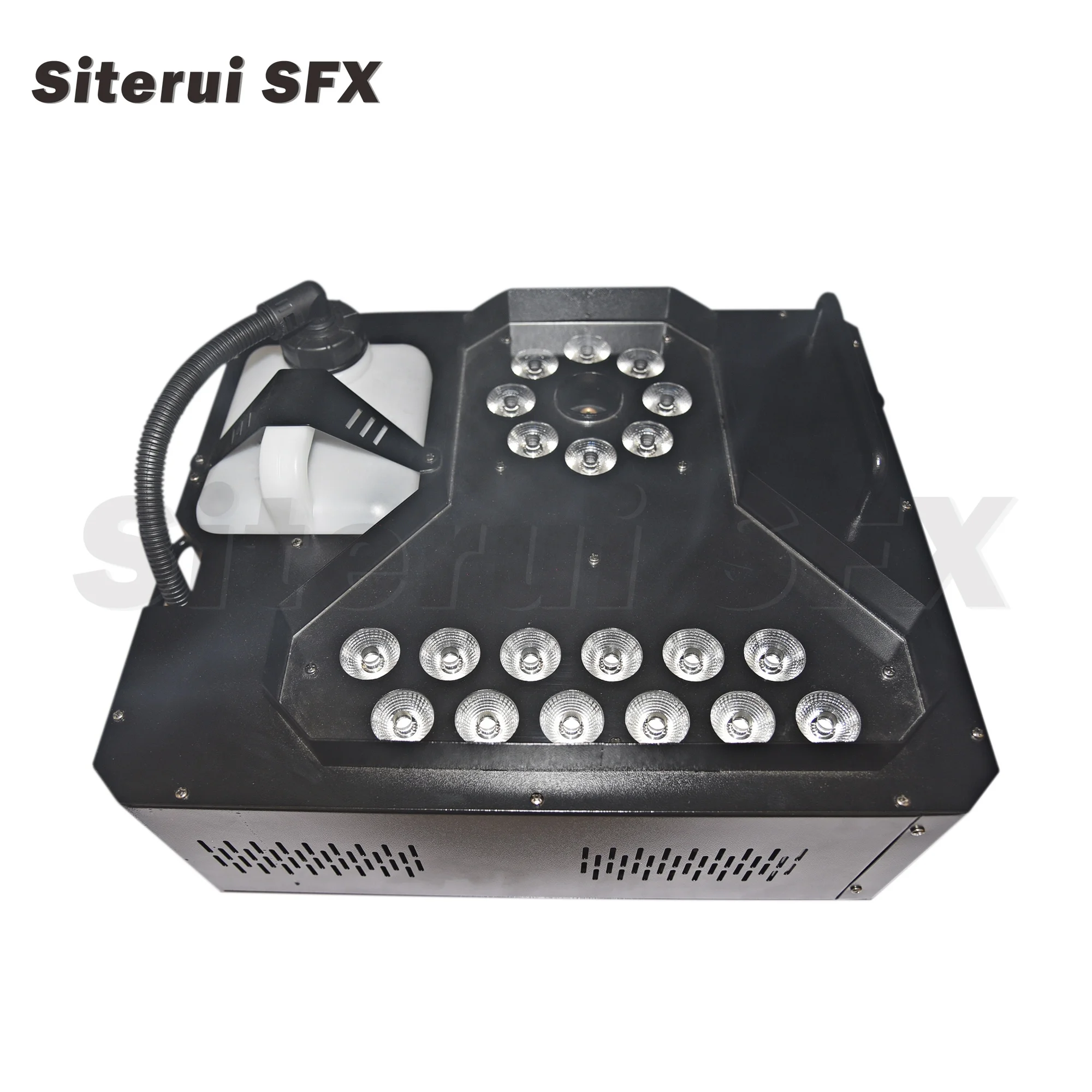 SITERUI SFX High-grade and Custom  Smoke Machine Powerful 3000W LED Vertical  Fog Machine for DJ Party and Disco