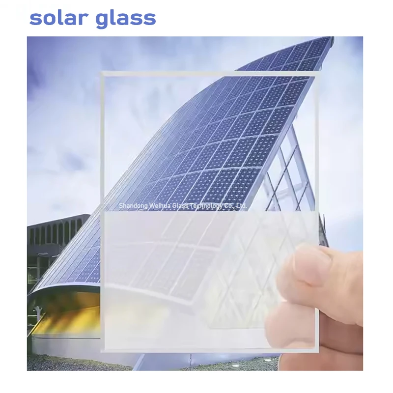 Solar Glass ultra clear low iron toughened solar glass for solar modules