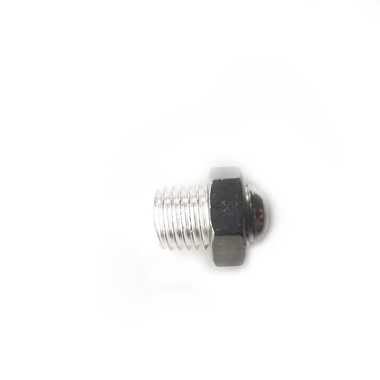 Customized Knurled Pure Titanium Screw M6 Screw Cup Head
