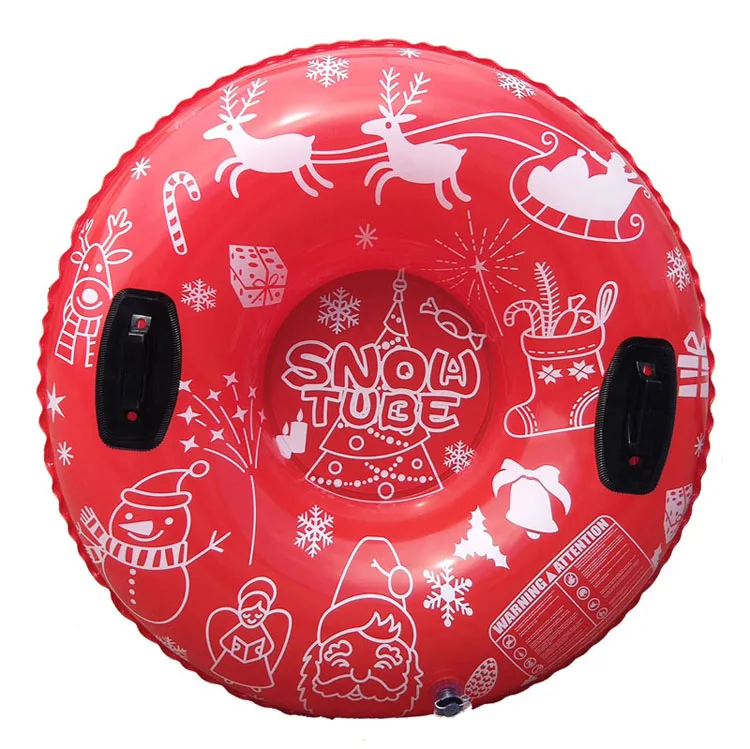 New Design Custom Christmas Holiday Inflatable Snow Sledg Tube for