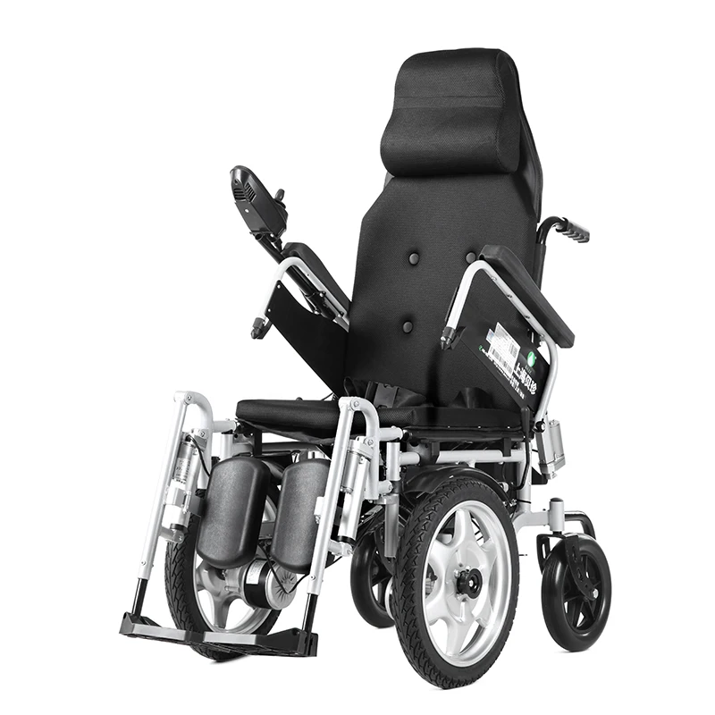 Wholesale High Backrest Medical Mobility Disabled Standing Electric Recliner Wheelchair