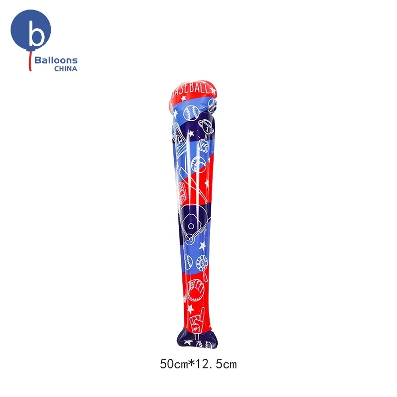 Wold Cup Advertising Various Color Cheering Bang Bang Sticks Noise Maker Inflatable Cheering Stick balloons