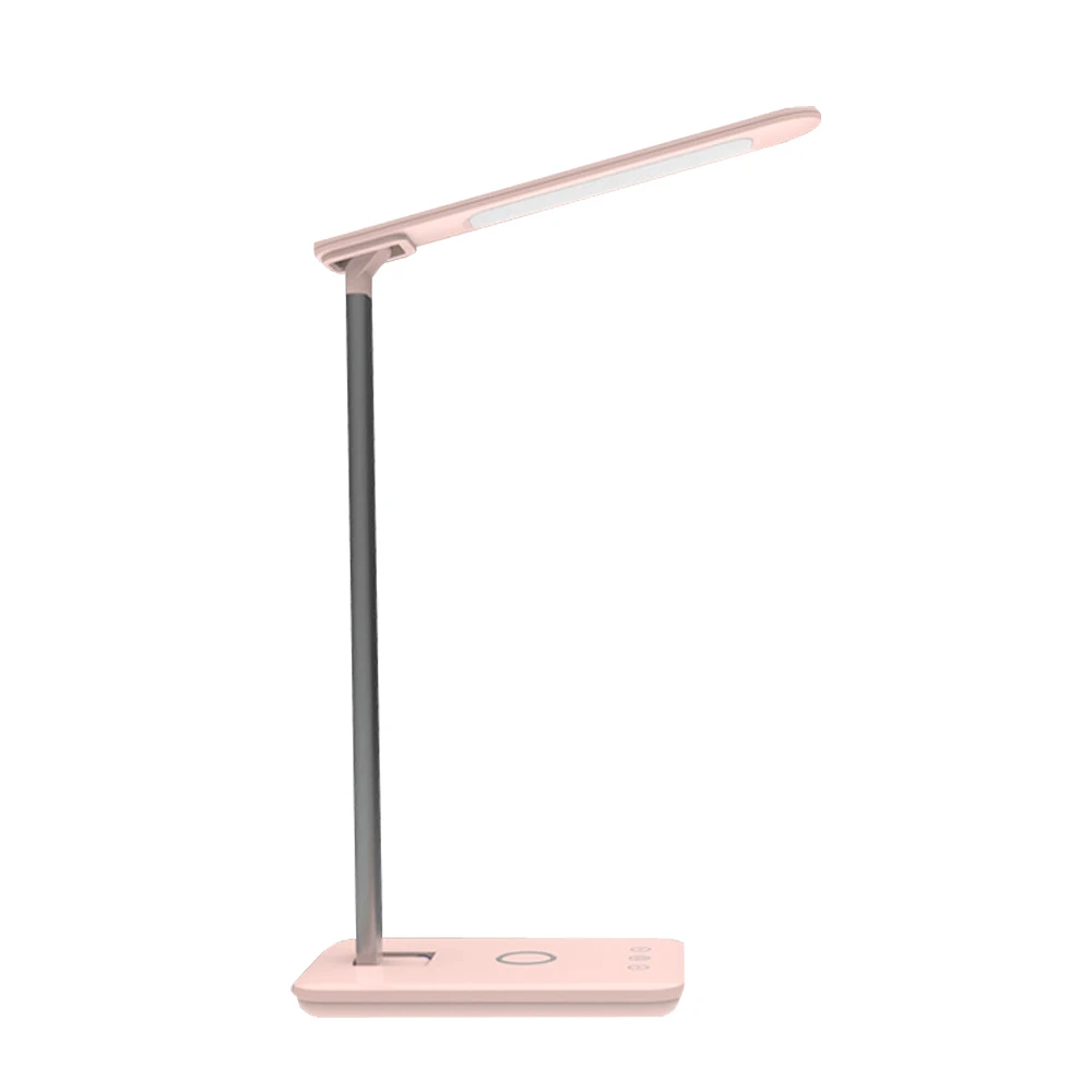 
2021 Hand Touch LED Office School Desk Lamp With Smartphone Wireless Charger 