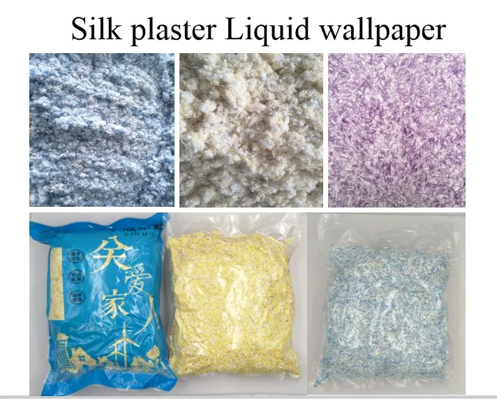 photo SILK plaster 3d SILK plaster Liquid