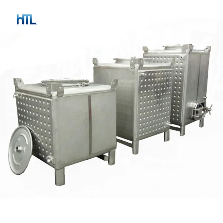 High quality bulk stainless steel IBC tank for for wine oil chemical drinking storage