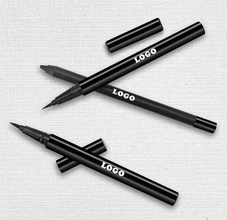 High Quality Private Label 3 Years Sweatproof Dyeing Fast Drying Liquid Gel Pen Makeup Waterproof Natural Eyeliner Pencil