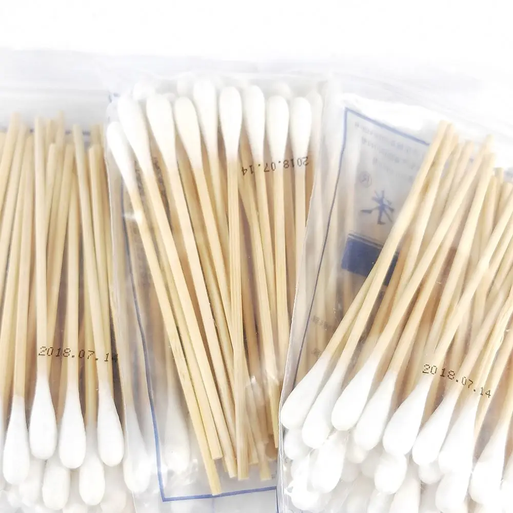  200pcs bamboo stick medical cotton