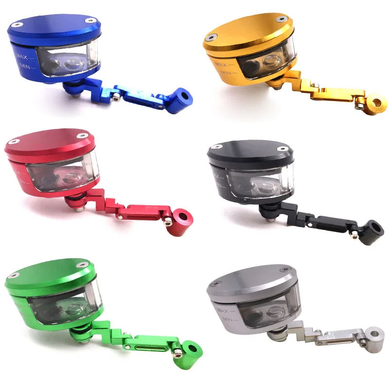 Universal Motorcycle Motorbike Brake Clutch Tank Cylinder Fluid Oil Reservoir Cup For Honda Yamaha Suzuki Kawasaki