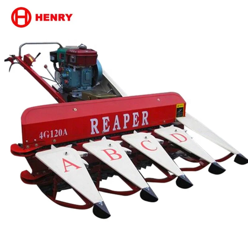 Cheap price reaper machine price rice reaper machine harvester