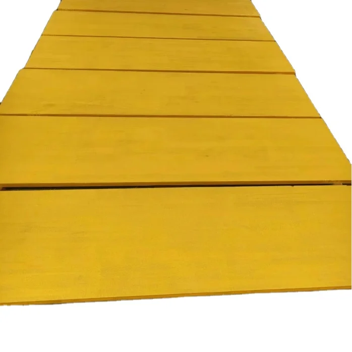 21mm  25mm 27mm Three Layer Yellow Shuttering Plywood For Slab Formwork To Wall