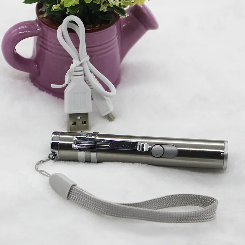 
 USB Прямая зарядка, лазерная забавная ручка для кошек, игрушка для кошек, товары для домашних животных  