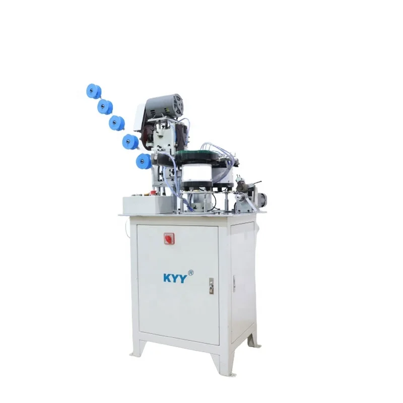 Full-auto Pin Box Fixing Zipper Machine,Nylon Metal Zipper Pin Box Inserting Machine,Pin Pin Fixing Machine