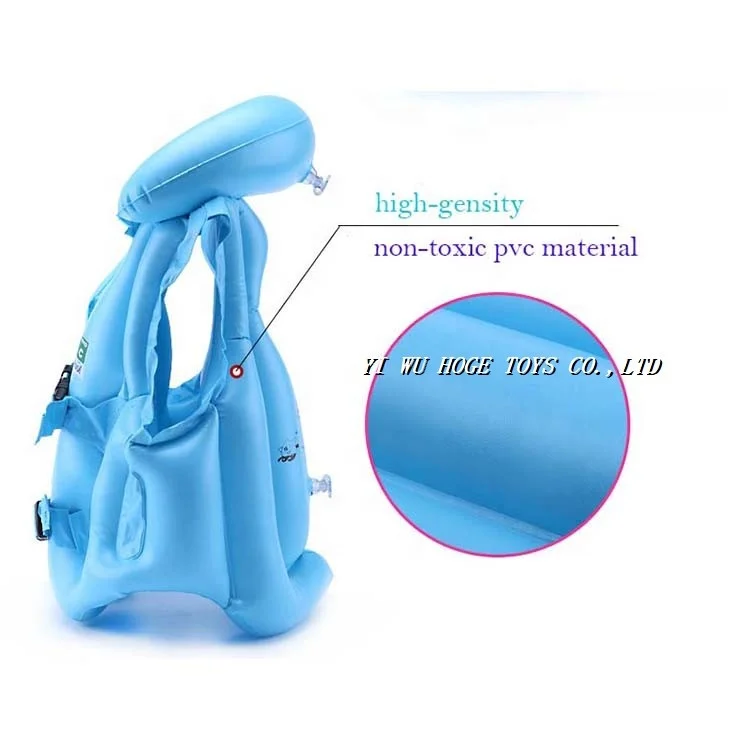 
 Лидер продаж, модный надувной жилет для плавания из ПВХ для детей  