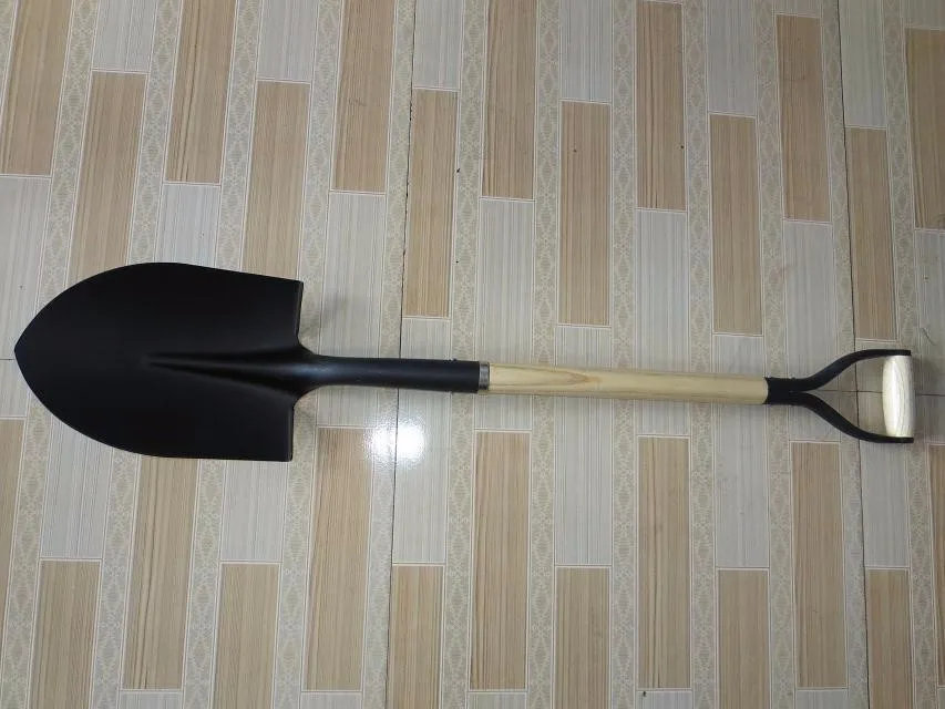 Round Steel Shovel S529 for agriculture in Russia