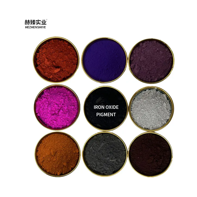 Chinese multi-color iron oxide pigment paint rubber plastic building material