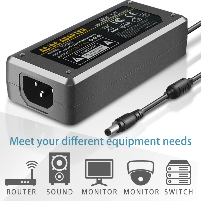 Top Quality 18 volt Desktop Type 18V 3A 3.3a AC/DC Power Adapter