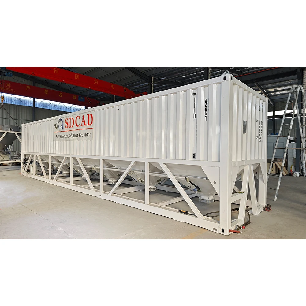 Hot Sale stainless cement silo Container with Mobile screw conveyor price
