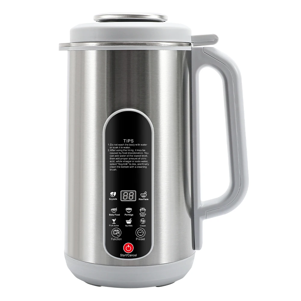 Nut Milk Maker customized stainless steel soymilk plant base almond soy milk maker small kitchen appliance