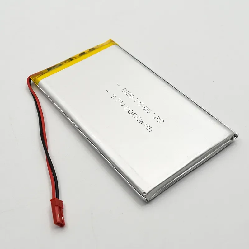 GEB Normal Models Lipo Batteries 7565122 126090 6080130 9060100 7866121 Lithium Polymer Battery 3.7V 8000mAh Pouch Li-po Cells