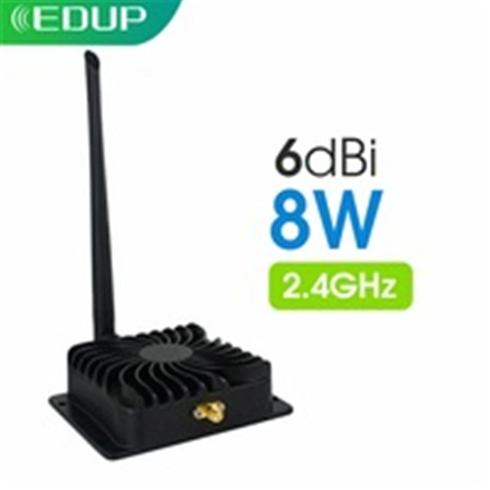  Усилитель сигнала Wi-Fi EDUP 3 км 2 4 ГГц 8