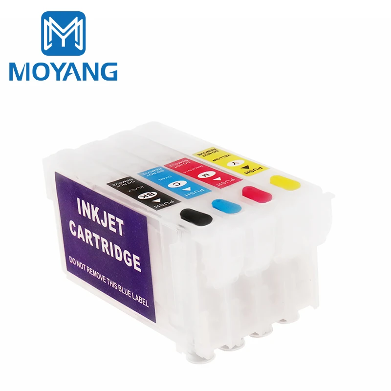 MoYang T812XL T812 Refill Ink Cartridge For EPSON WorkForce Pro EC-C7000 WF-7820 WF-7840 7000 7820 7840 Printer Refillable Tank
