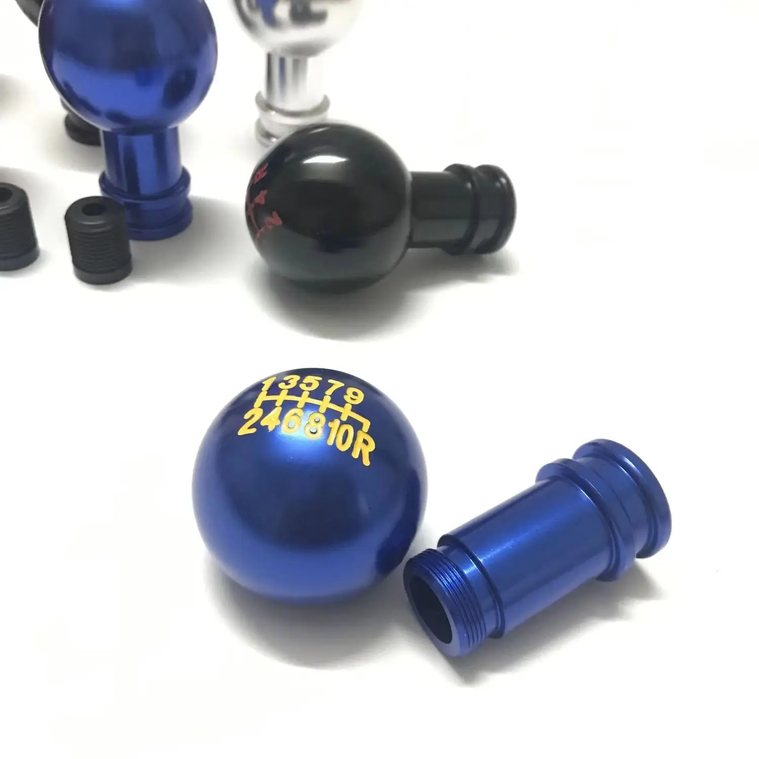 Заводская оптовая продажа классная красочная универсальная автоматическая алюминиевая ручка переключения передач