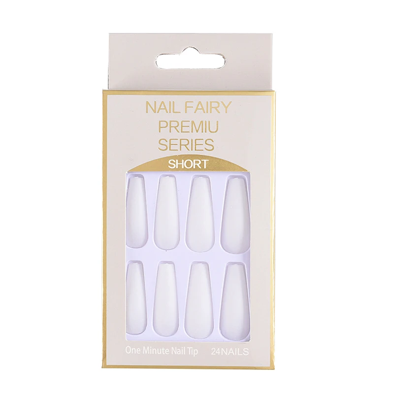 Wholesale Custom Empty Nail Care Box With EVA/Blister Insert False Press on Nails Packaging Boxes