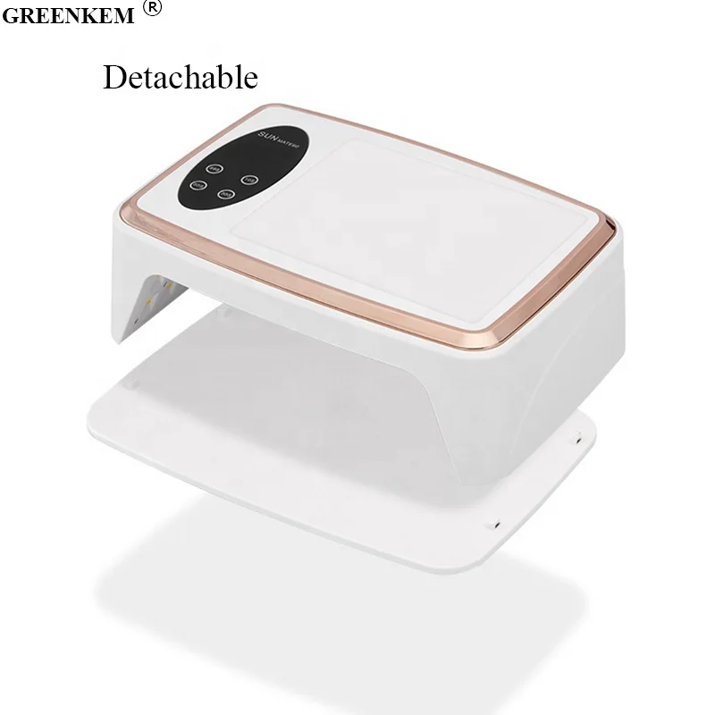 Professional 380W High Power With PU Leather Pillow Nail Dryer For Nail Slon Portable Big Capacity UV LED Nail Lamp
