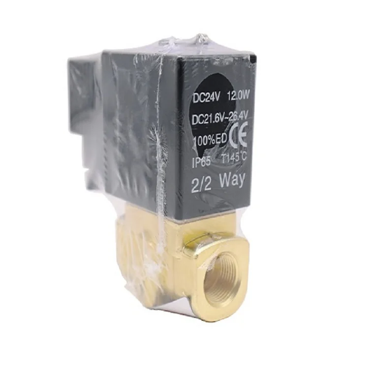 DC24V 12W 1Mpa Solenoid Valve for Laser cutting Machine Oxygen Circuit