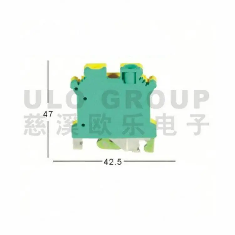 Экспортный эквивалент uk din-рейка клеммный блок от ULO