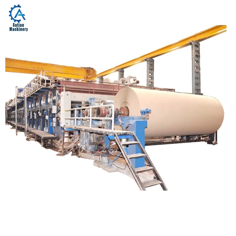 Paper Mill Factory Price Sale Machinery Production Equipment 3200mm Kraft Paper Machine