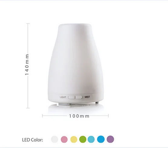 Hotsale China Personal Mini Aromatherapy Diffuser With 7 Color Changing Light