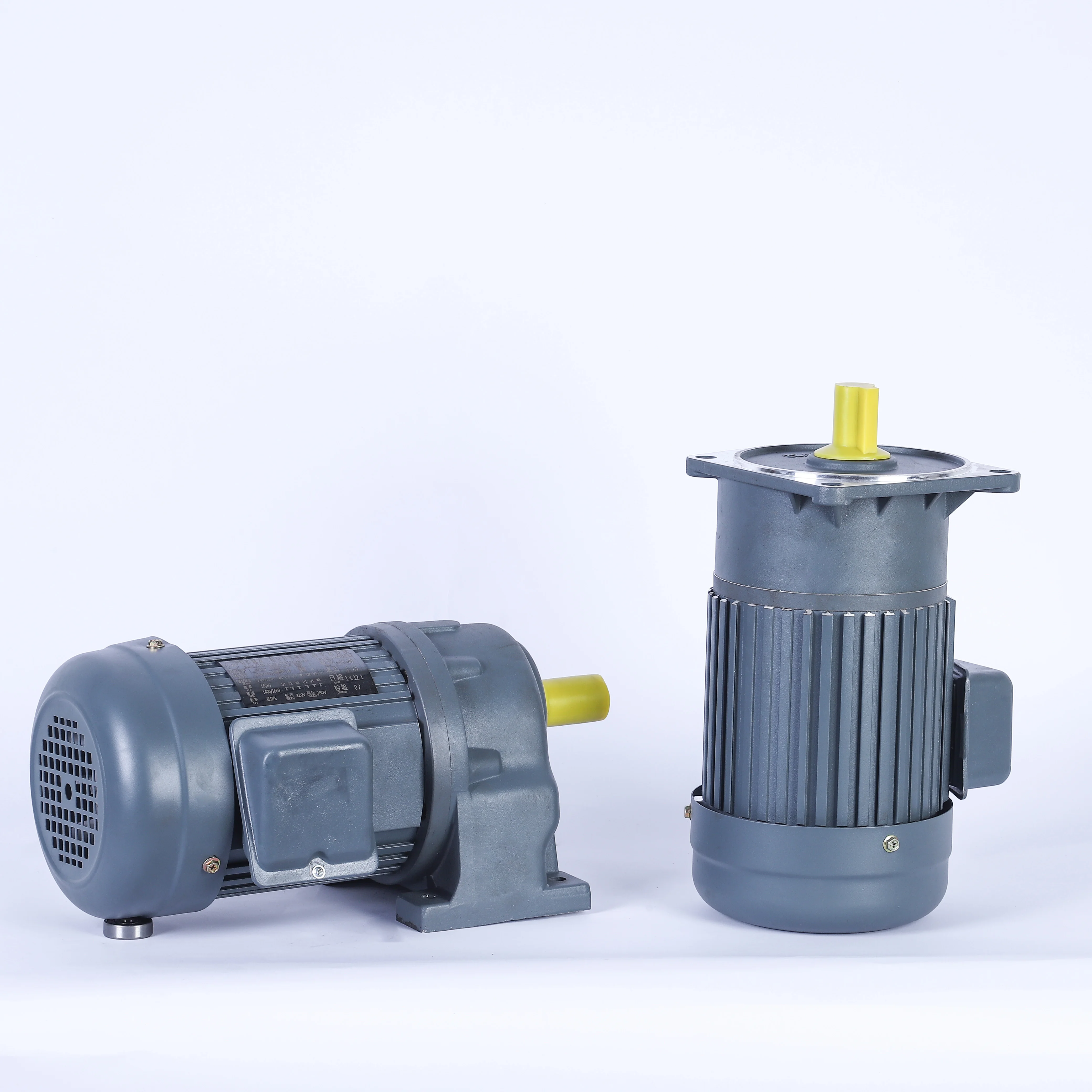 1hp 750watt 0.75kw AC gear motor horizontal and vertical
