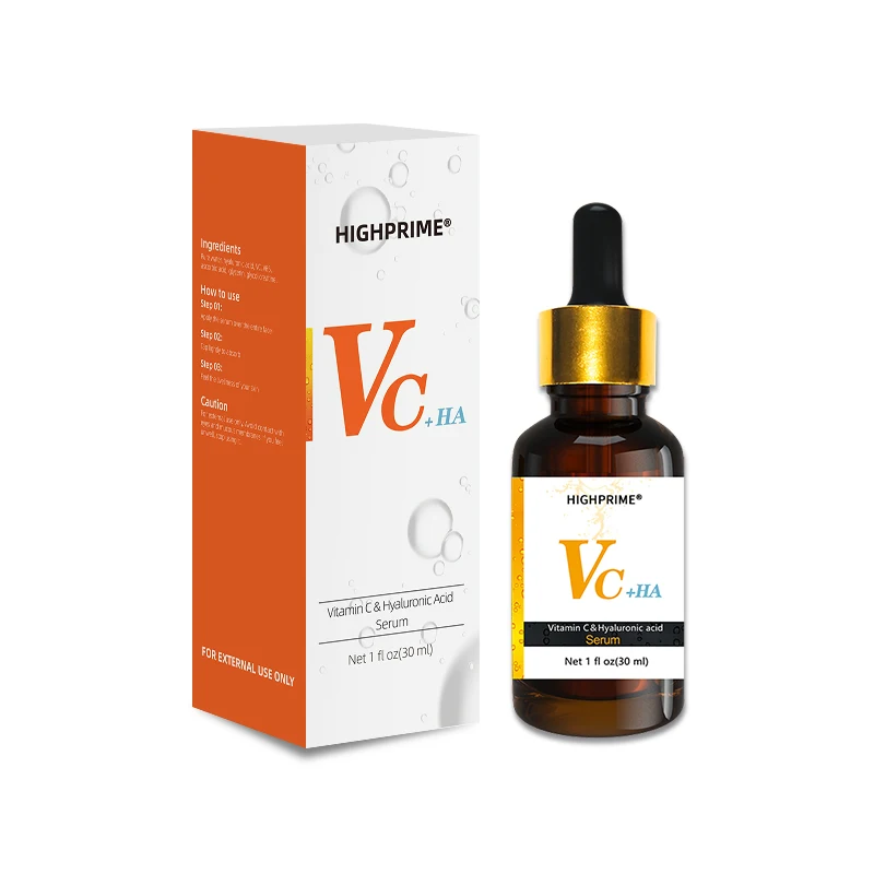 Low Moq Customization 30ml Hyaluronic Acid Vitamin C Face Oil Serum Bulk