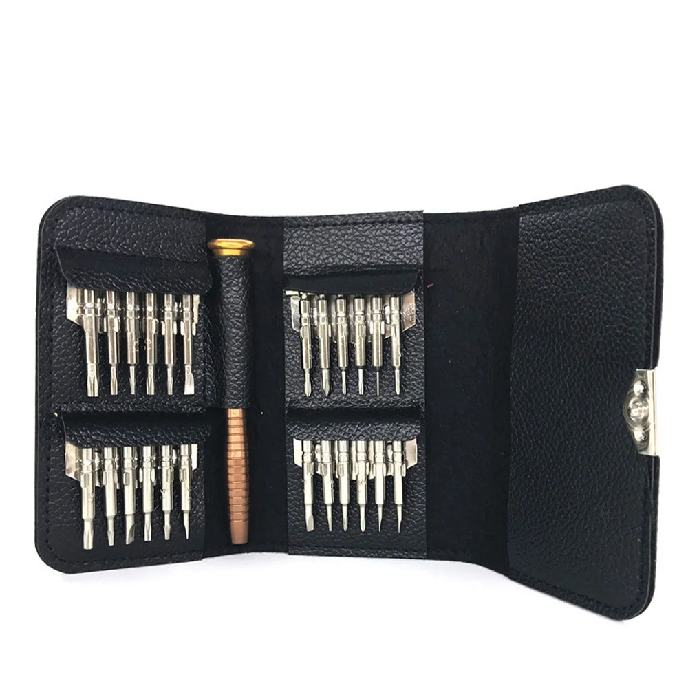 Multifunctional Hand Tool 25 in 1 Precision Bit Combination Magnetic Screwdriver Mechanical Tool Kit Boxed Professional Screwdri