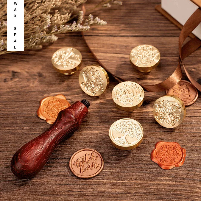 Hot selling Custom Embossing Wax Seal Stamps Seal Labels Sealing Wax Sticker with Your Design