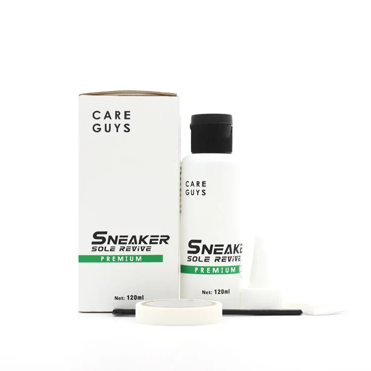 SNEAKER SOLE WHITENER Shoes Whitening Cleansing Gel with a MakingTape Whitener Cleaning Sports Shoe Sole Reviver Repair