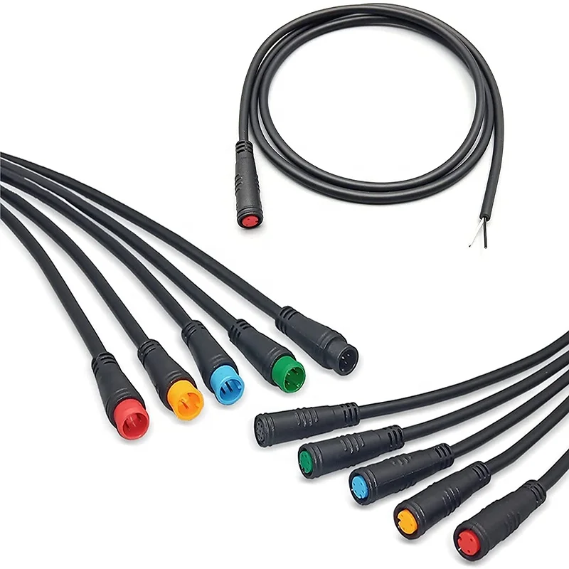DAJIANG OEM M11 M16 M15 Электрический штекер водонепроницаемый 2 3 4 5 6 8 Pin M12 M8 кабельный разъем для светодиодного освещения уличный соединительный кабель