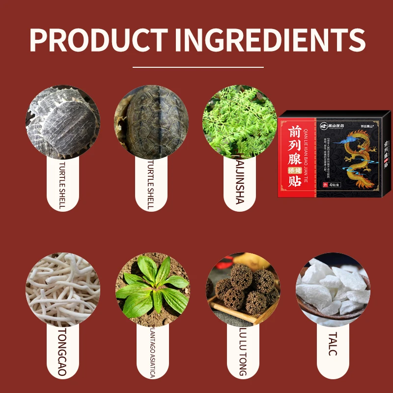 Prostate Leg Soft External Health Patch Pressure Reducing Patch Acupoint Pressure Stimulation Patch Wholesale in Stock