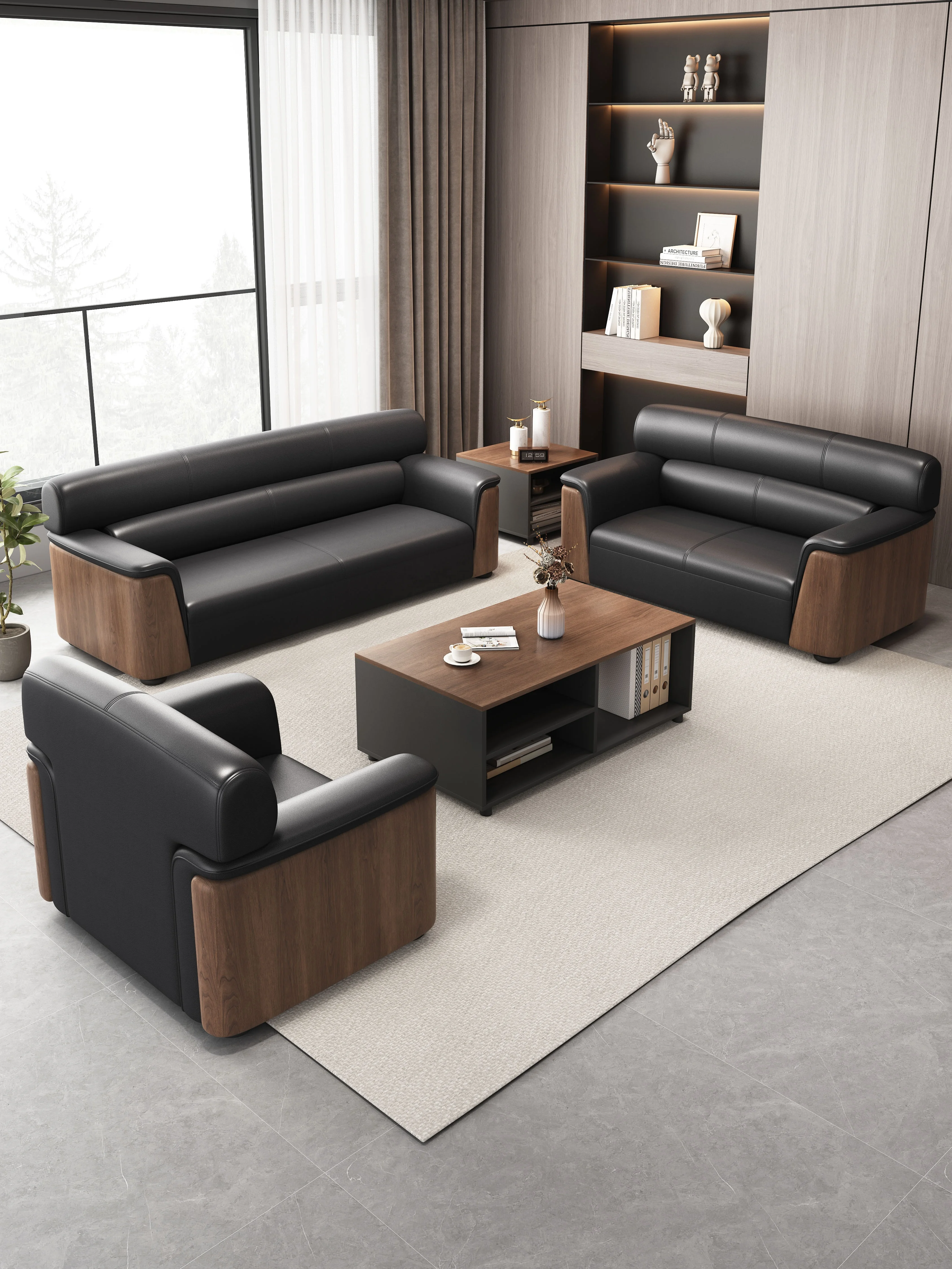 Living room sofa set luxury furnitures house sofa set modern business office furniture