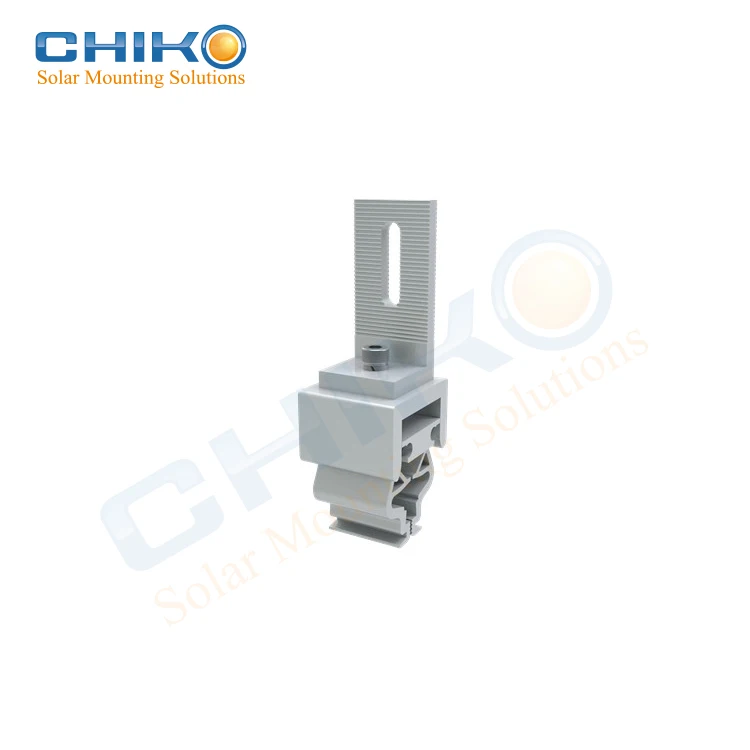 330w Pv Mounting Bracket Aluminum Solar Panel Mounting Clamps for Metal Roof Standing Seam Metal Roof 10 Years 2 KN/M2 CN;SHG