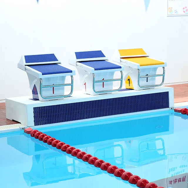 Adjustable Stainless Steel Competition Board Platform for Swimming Training Enhanced Starting Devices by Pool Tools Accessories