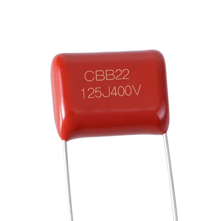 High end Metallized polypropylene film capacitor CBB22 of 125J400V