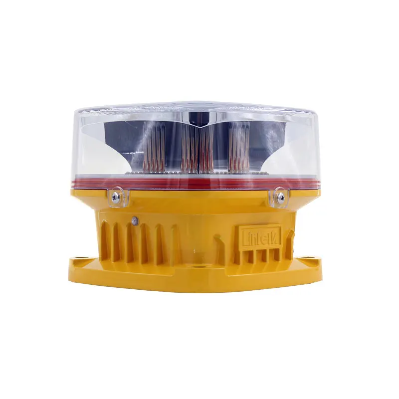 ICAO FAA Marine Heliport Helipad Airport Runway Aircraft Solar Powered Navigation Obstacle Aviation Warning Light
