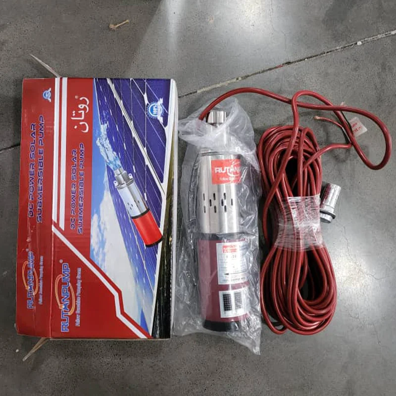 RUTANPUMP Screw brush solar water pump 12v 24v 32v solar powered water pumps solar water pump for agriculture Irrigation