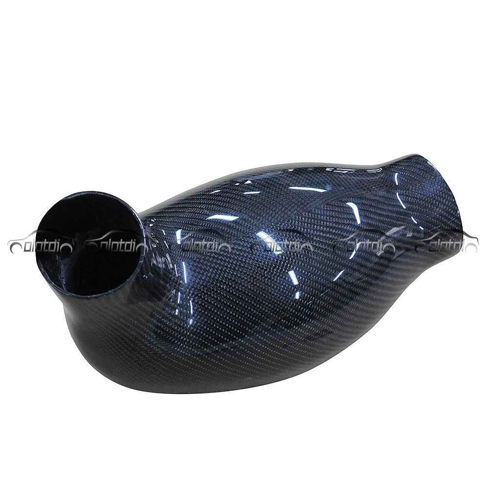 J Style Carbon Fiber Engine Air Intake Vent Round Pipe For Honda S2000 AP1 AP2 Car Accessories 2004+