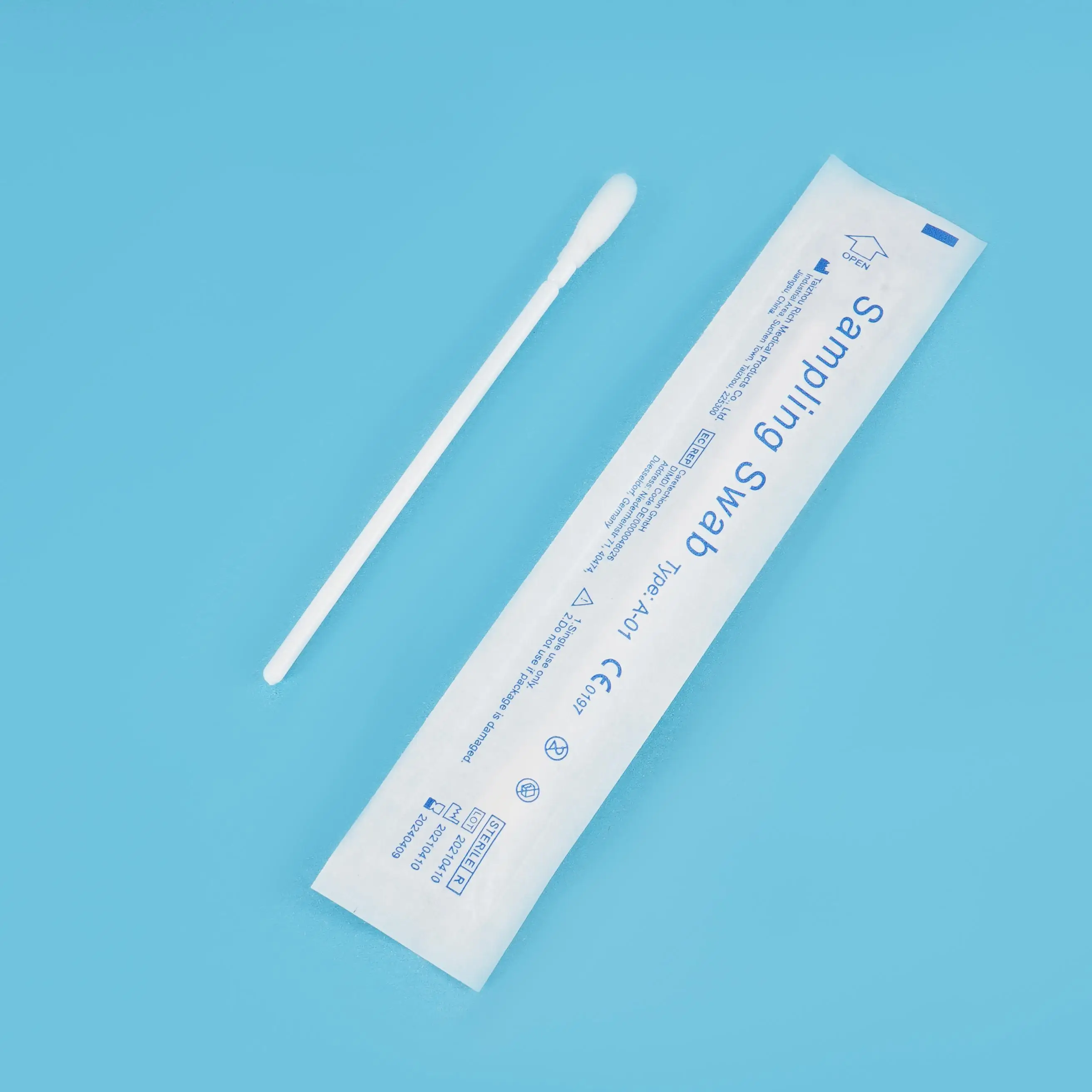 
Medical consumables laboratory supplies sterile medical stick sponge oral swab 