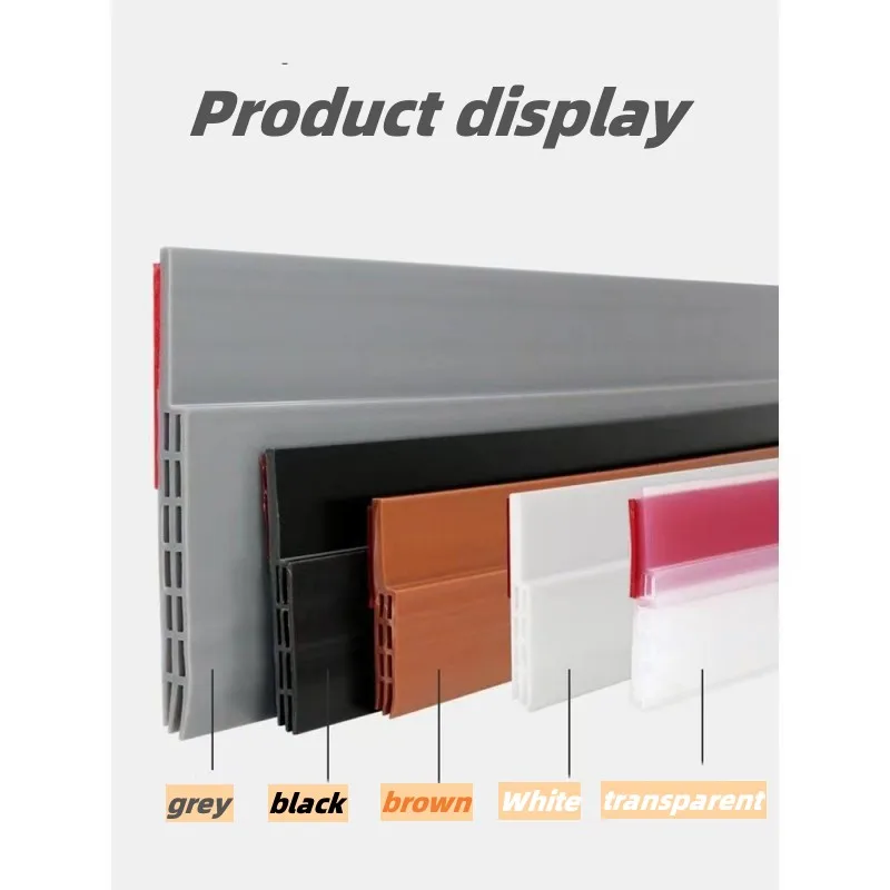 Door bottom thermal seal strip bedroom door soundproof windproof strip