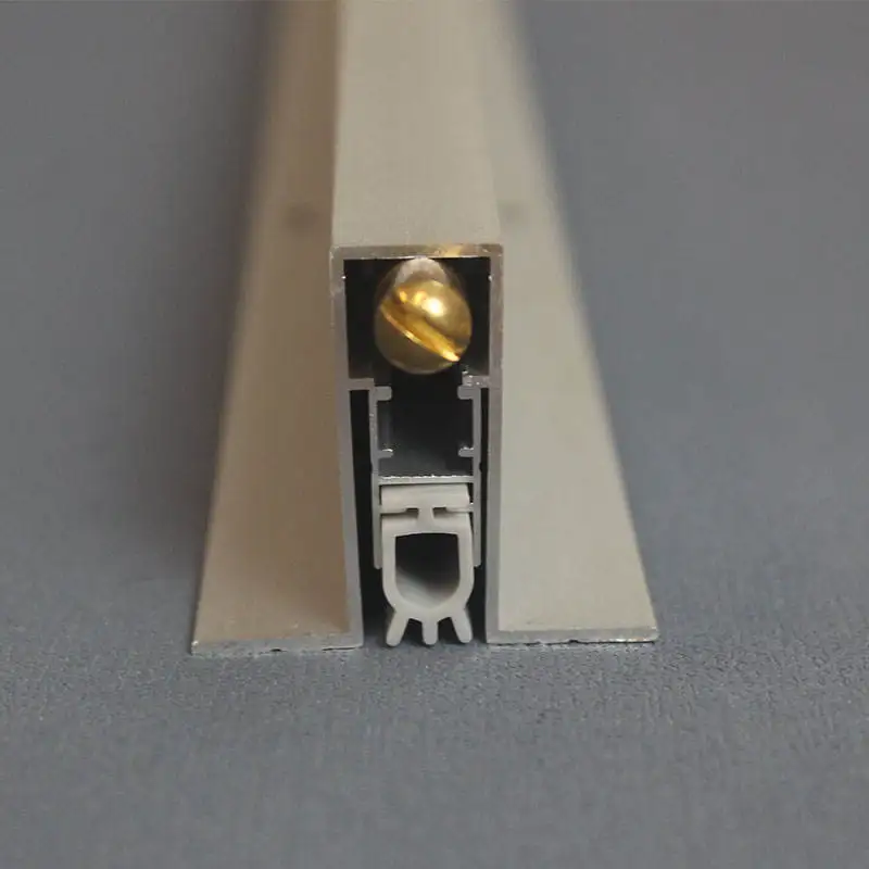 Custom Aluminum alloy concealed models Inline door bottom seal acoustic waterproof door seal