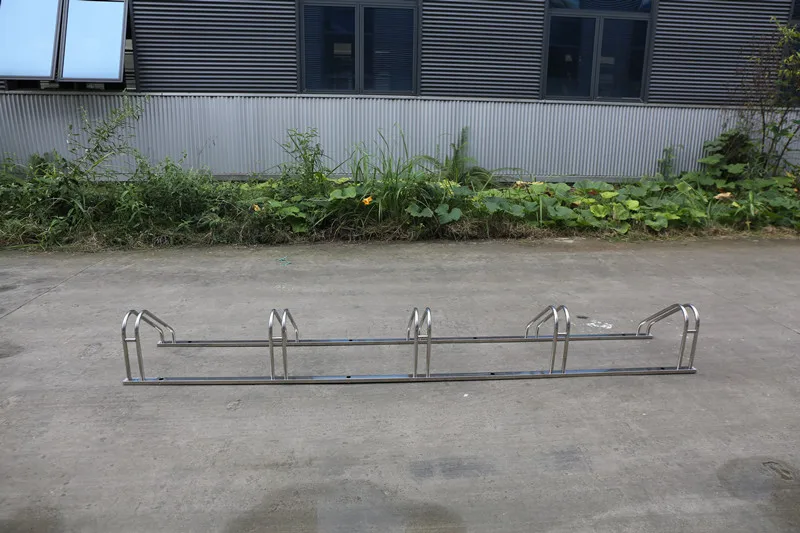 outdoor ground commercial steel bicycle rack outside street square bike storage stand road cycle parking stand